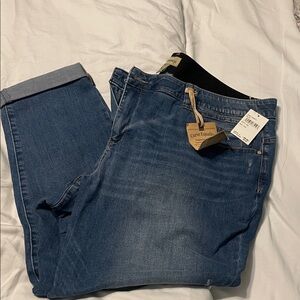 Democracy Women's Blue Straight Leg Jeans